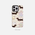 Dachshund Coquette iPhone Case