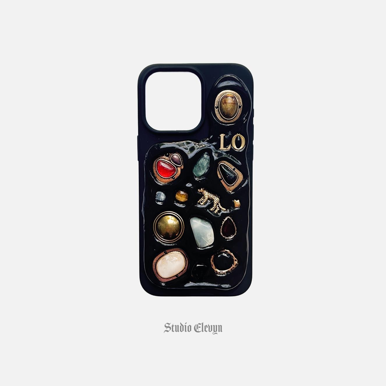 Jaguar | Custom Handmade Mosaic Charm Phone Case for iPhone and Android