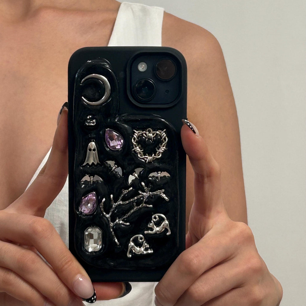 Spooky | Customizable Mosaic Charm Phone Case for iPhone and Android