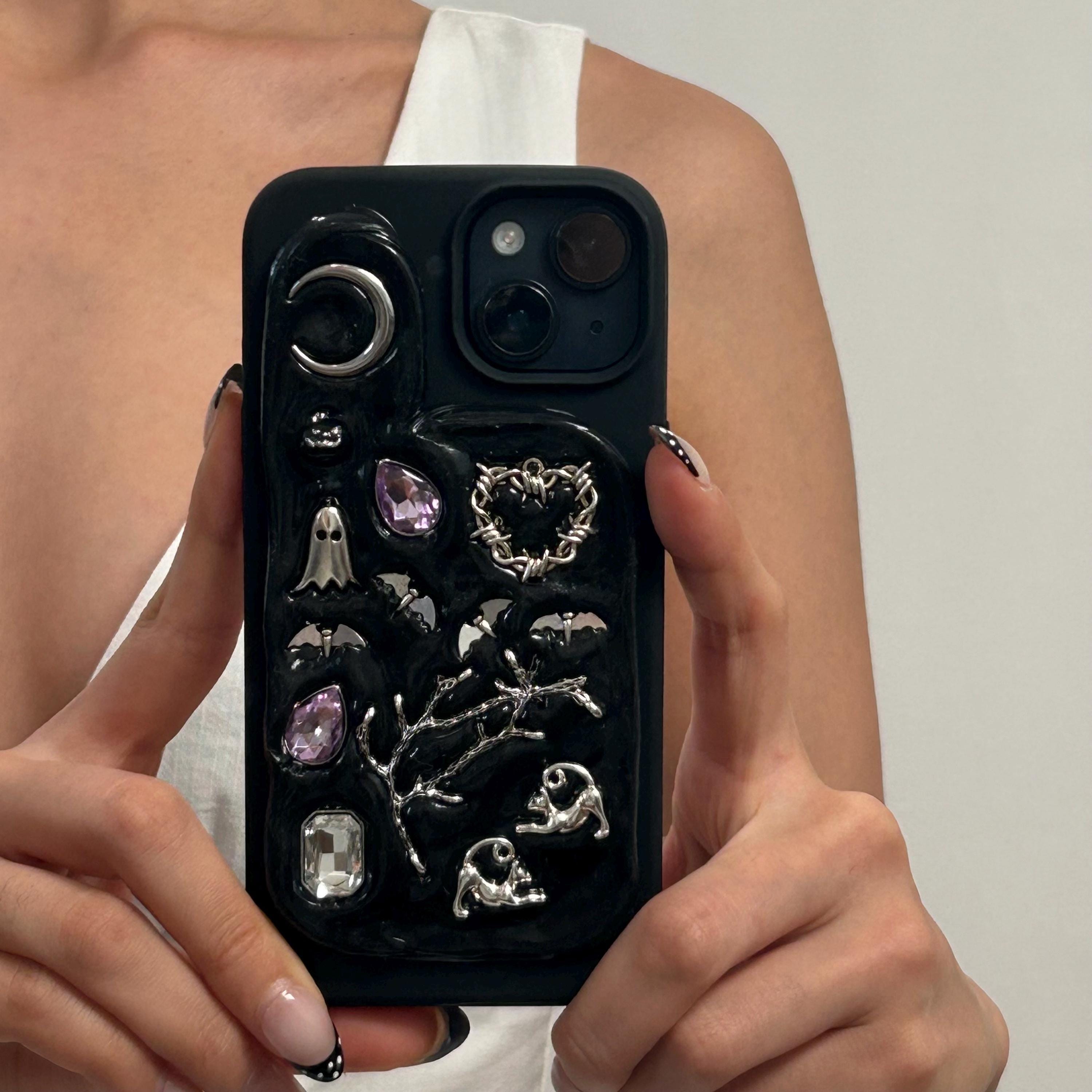 Spooky | Customizable Mosaic Charm Phone Case for iPhone and Android